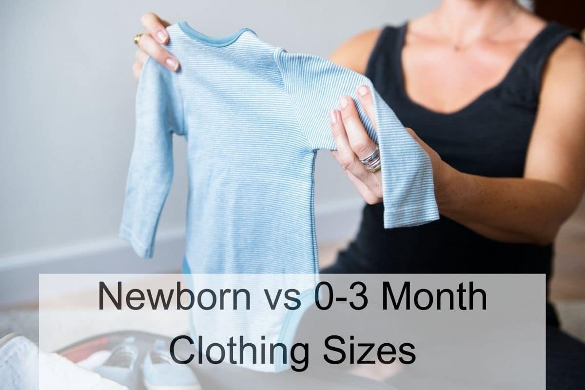 Newborn vs 0-3 Month Clothing Sizes