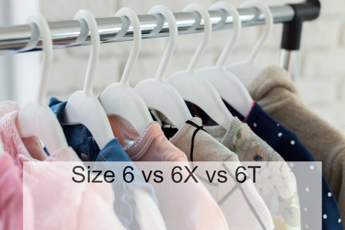 Size 6 vs 6X vs 6T