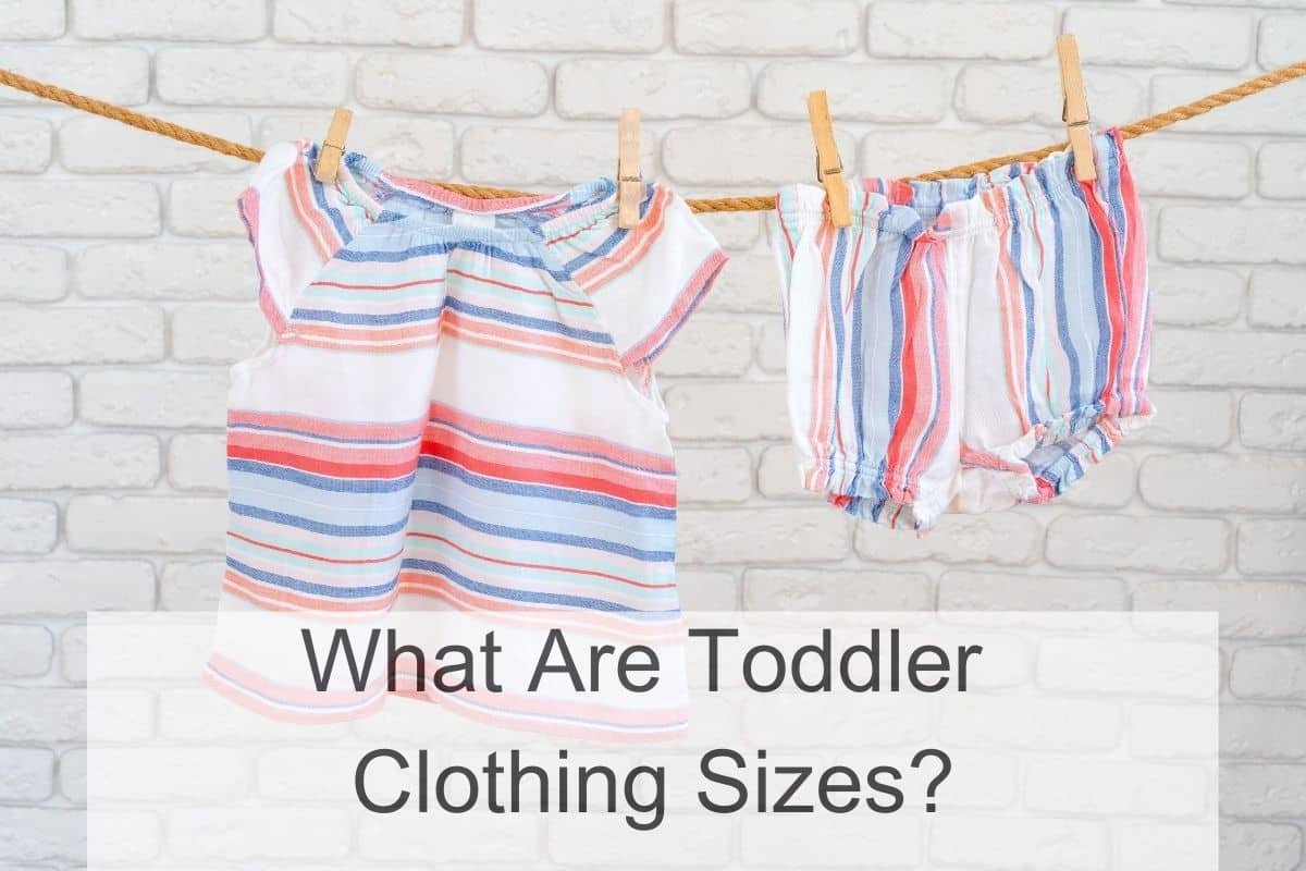 What Are Toddler Clothing Sizes