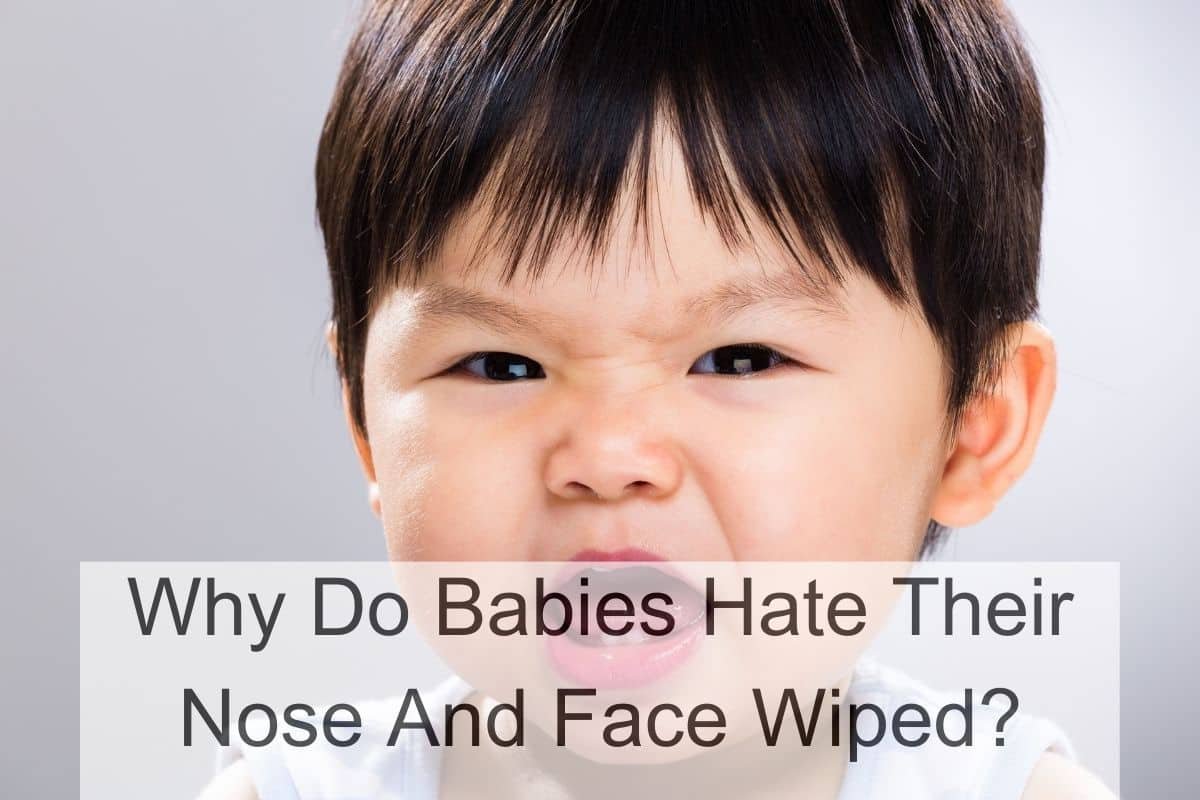 Why Do Babies Hate Their Nose And Face Wiped